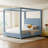 Upholstered Canopy Bed-86553817-86553821