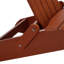 Chaise Adirondack pliante en plastique Tranquilo Depot-70080767