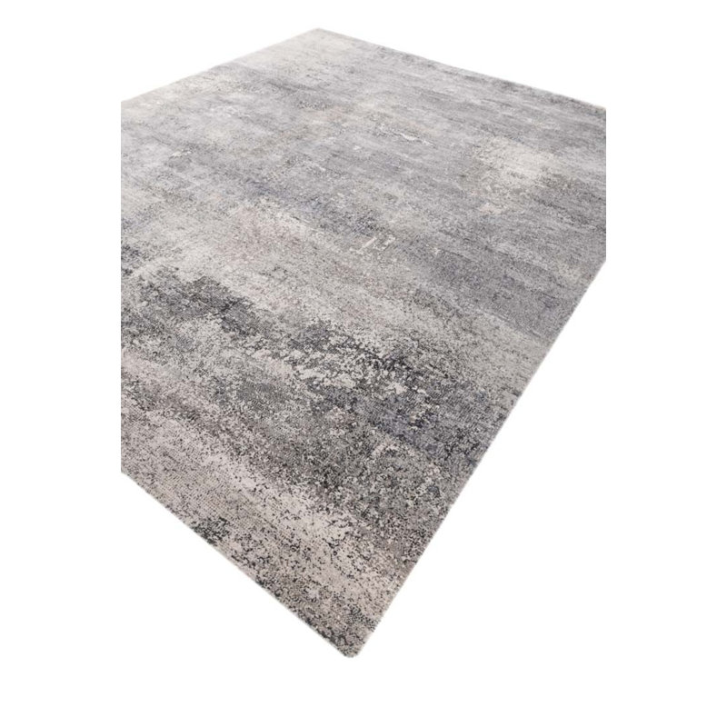 Contemporary One-of-a-Kind Rectangle 8'2" x 10 Hand Knotted Area Rug