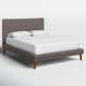 Williams Upholstered Low Profile Platform Bed