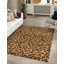 Tapis brun clair à imprimé animal Testerman-19386223
