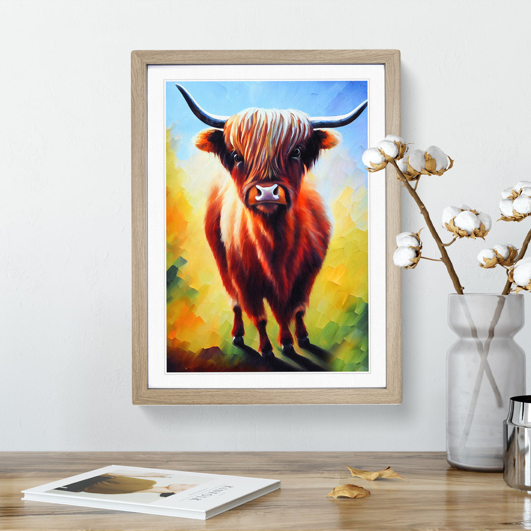 The Amazing Highland Cow - Wall Art