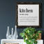 Kitchen Kitchen - Art textuel sur toile-1268889083-1268889086