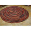 Antique Braided American Allover Multi 1935 Rug