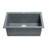 23.63'' L Single Bowl Granite Kitchen Sink-36904099