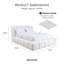 Lit plateforme touffeté Premier Modern-129456541-129456544
