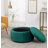 Savinien Upholstered Round Storage Ottoman-928429963