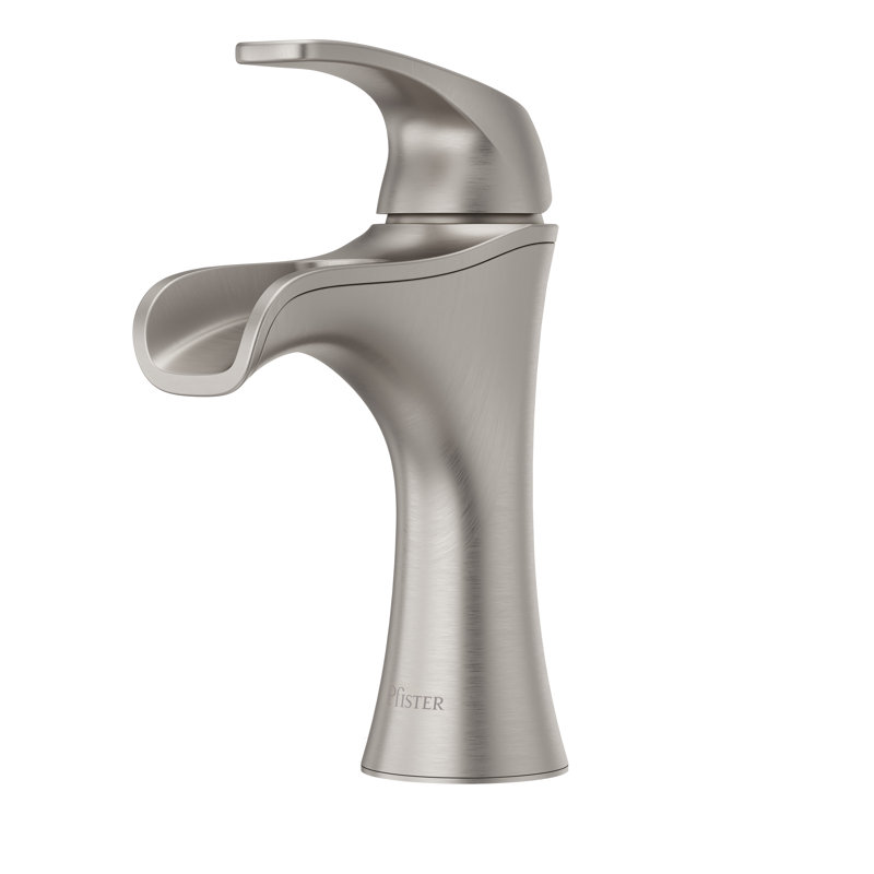 Jaida Centerset Single hole Bathroom Faucet with Drain Assembly, Spot Defense Brushed Nickel