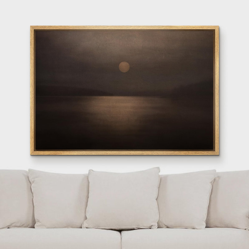Impression sur toile Shine, Impression encadrée flottante sans passe-partout, H 24 po x l 36 po, Natural