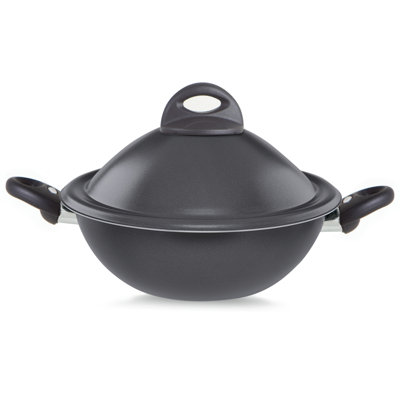 4 pièces cuisivin ensemble de woks en aluminium avec couvercle Pensofal