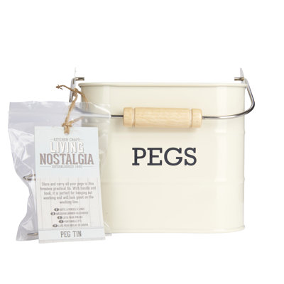 Living Nostalgia Metal Laundry Bin