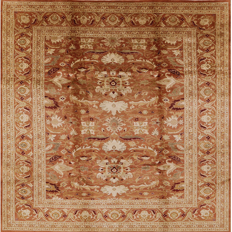 Kamar Oriental Indoor Rug, Square 5'