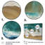 Vue aérienne de Tranquil Waves 2 - plage, art mural-434922018-434922019