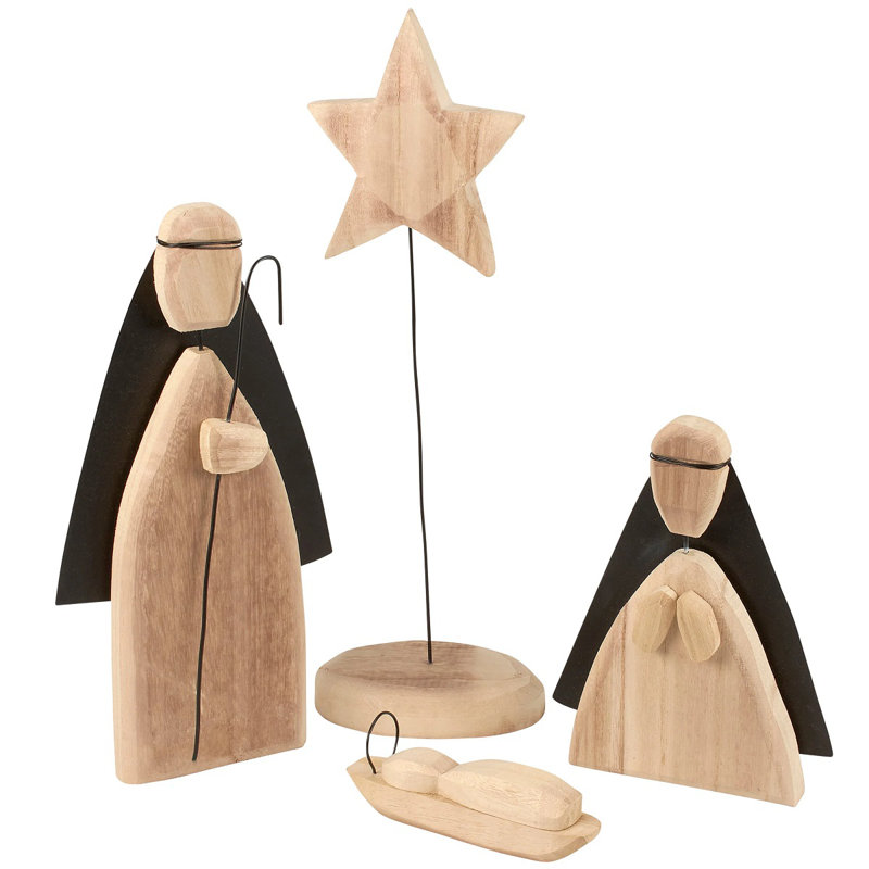  Ensemble de litière sculptée Sainte-Famille