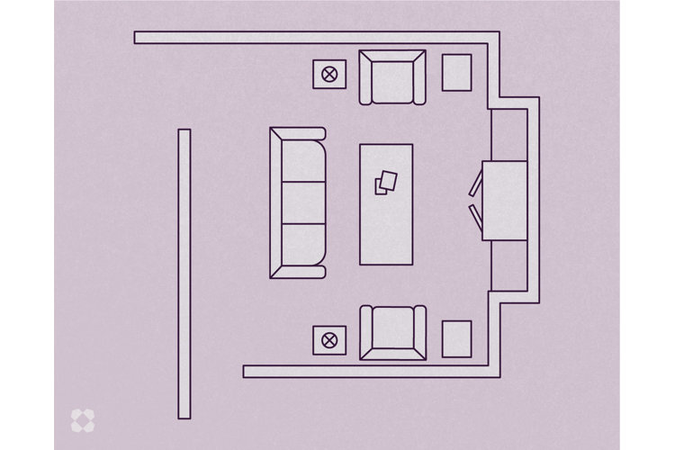 Living room layout 1
