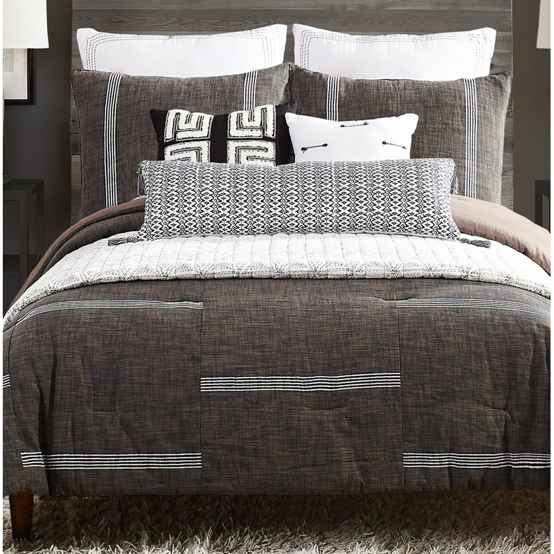 Zare Geometric Square Throw Pillow