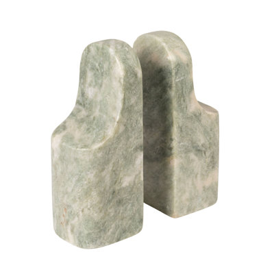 Natural Marble Decorative Bookends