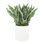 Faux Snake Plant in Fiberstone Planter