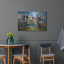 Art mural en métal luxueux, «Italie Aosta Valley Fenis Castle» par Pedro Gavidia, art mural en métal, 36 po x 24 po