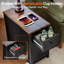 Table de bout avec station de chargement et ports USB cachés-1948643107