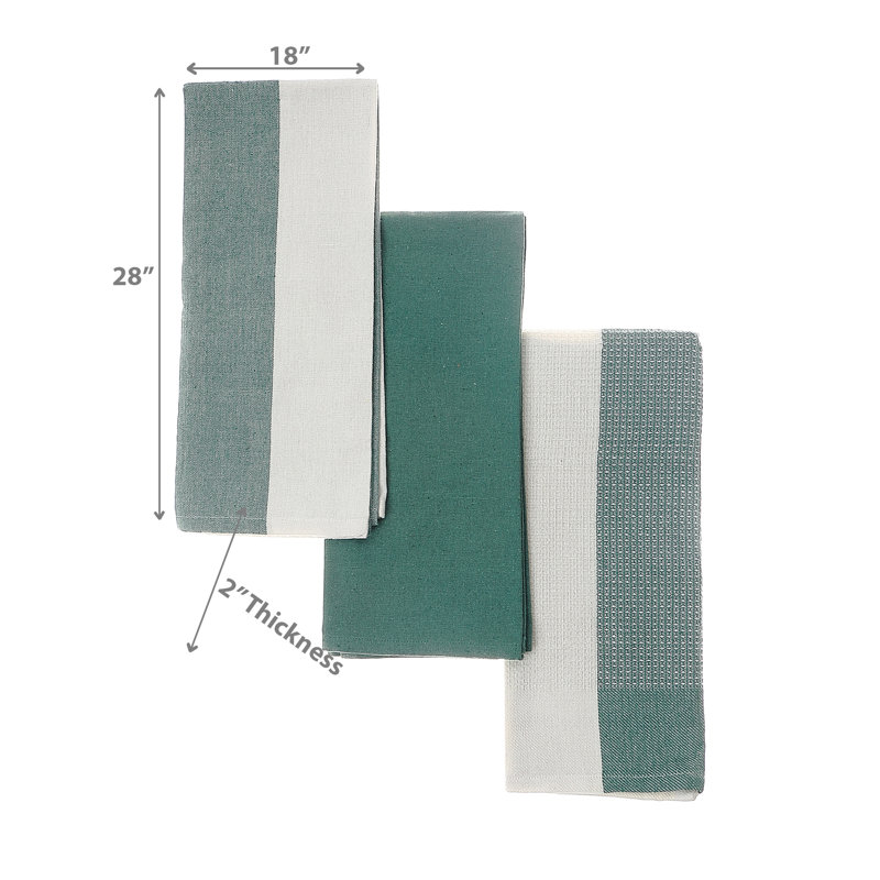 Cotton Kitchen Towels Kitchen Towel, Green