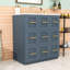 Armoire de meuble-lavabo moderne - rangement polyvalent avec compartiments, tiroir basculant-1662372738