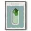Mojito, reproduction encadrée - bois massif-947047127