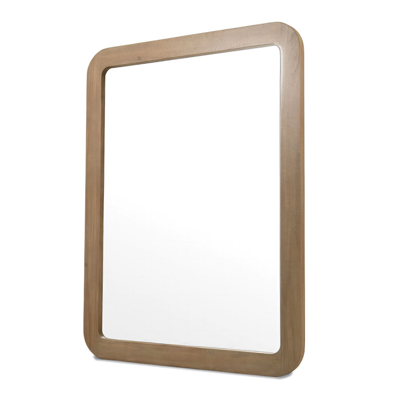 Monterey - Rectangular Wall Mirror - Sandstone Finish