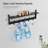29" Coat Rack Wall Mount with Shelf, Entryway Wall Hooks with Shelf, Coat Hangers for Bathroom-143127657