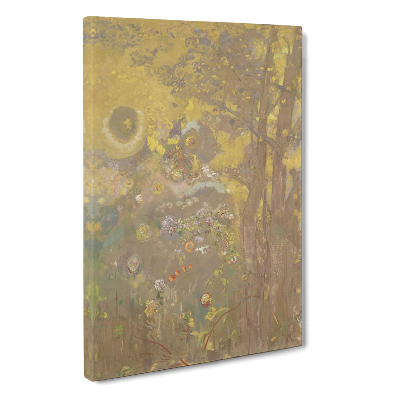 Trees by Odilon Redon - Wrapped Canvas, 50cm H x 35cm W x 3cm D