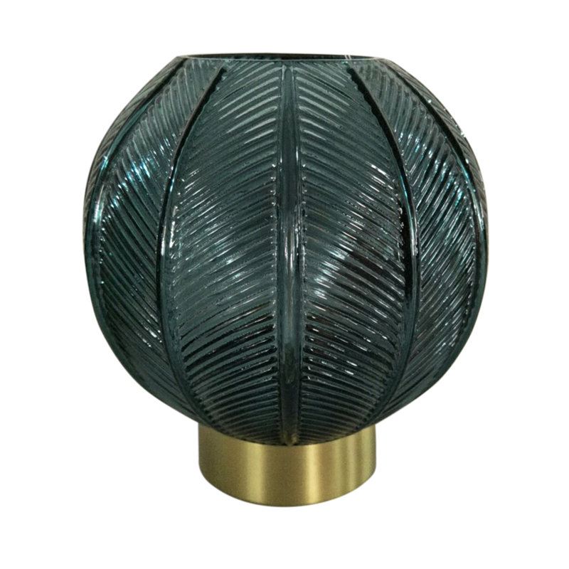 Carroll Globe Lamp,  Lake Blue