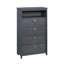 Commode, finition bleue