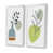 Toile avec cadre blanc