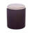 Two-Toned Ottoman With Storage Or Vanity Stool