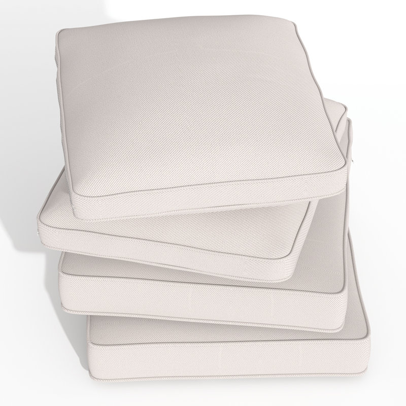 Outdoor Deep Seat Cushions, Beige