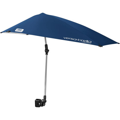 Parasol personnel pour parasol portatif pour sports et plein air Pivotement à pince sécurisée Position réglable pour une protection solaire maximale compacte avec étui de transport