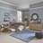 Karnova Platform Bed with Bookcase-597738484-597738487