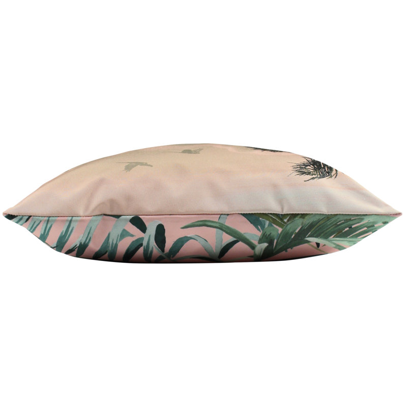 Indoor / Outdoor Floral Square Throw Cushion