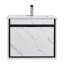 Ensemble de meuble-lavabo mural simple 24 po Kynlyn-1984212319