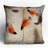 Feather Dance Throw Pillow-163358770
