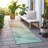 Felicienne Washable Abstract Indoor / Outdoor Rug-1729052105
