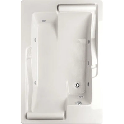 Ashley 72'' x 48'' Drop-In Acrylic Bathtub