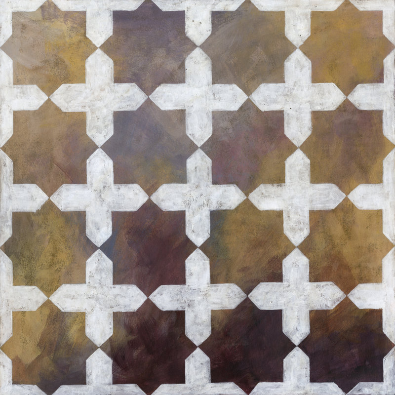 Royal Pattern III by Megan Meagher - Wrapped Canvas Print, 30cm H x 30cm W x 3.8cm D