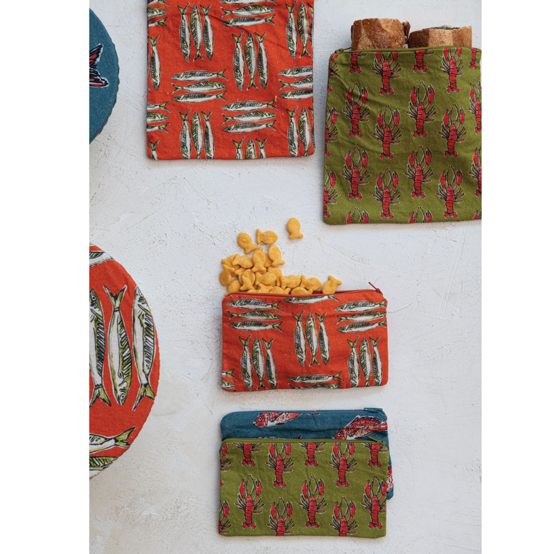 Ensemble de 3 sacs de rangement réutilisables pour aliments Keiper, H 0,5 po x l 7 po x P 4 po