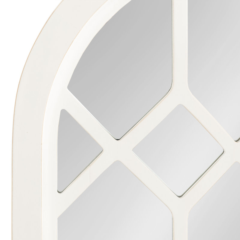 Arendje Flat Mirror, 47" x 18, White