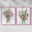 Arrangement floral aquarelle I - impression encadrée de qualité supérieure - prête à être accrochée - aucun clou requis - aucun clou requis-1802755575-1802755581