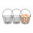 3 PCS  Black Round Wire Egg Baskets For Fresh Egg With Handle, Small Metal Egg Collecting Basket For Gathering Fresh Eggs