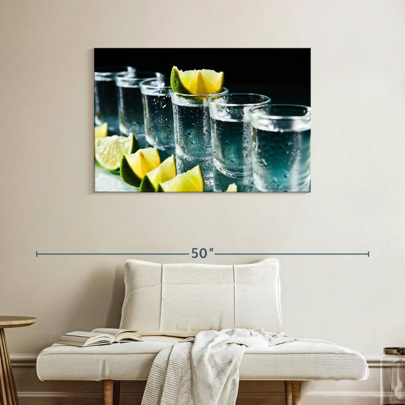 Yarlin Lime Tequila Drinks, 26" H x 39" W