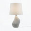 Lampe de table asymétrique en céramique