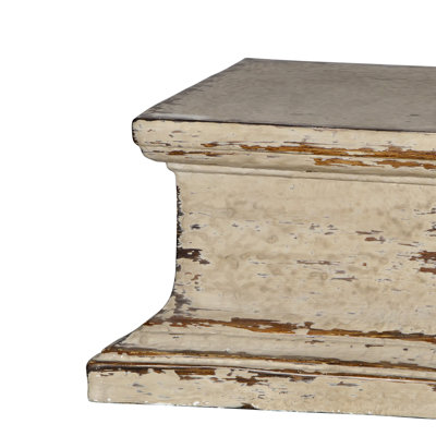 Piédestal beige vieilli 7 po Mann